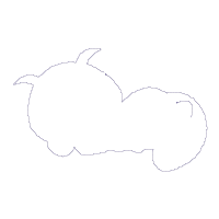 Sleepy Cat - Applique