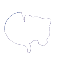 Sleeping Cat - Applique