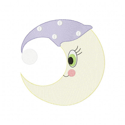 Sleepy Moon - Rippled