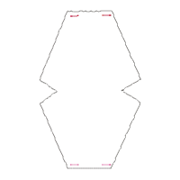 Snowflake Face Mask - ITH Project - Machine Embroidery Design