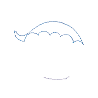 Cute Snowman - Applique - Machine Embroidery Design