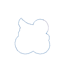 Snowman in Love - Applique - Machine Embroidery Design