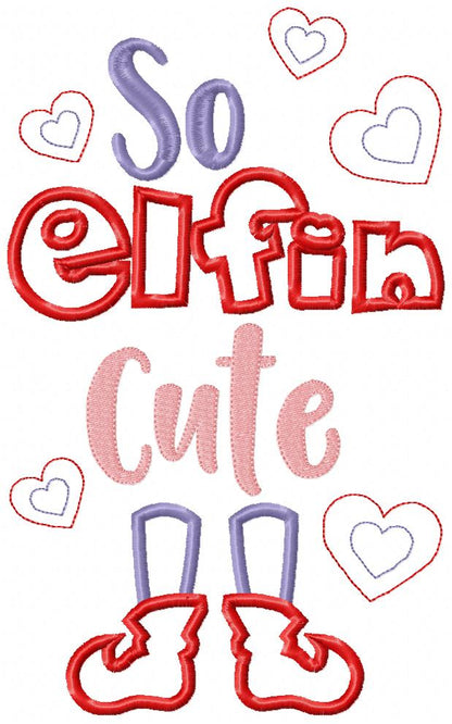 So Elfin Cute - Applique