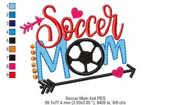 Soccer Mom - Applique