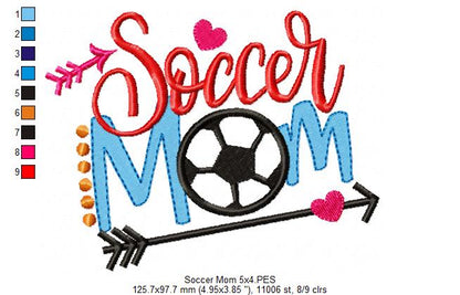 Soccer Mom - Applique