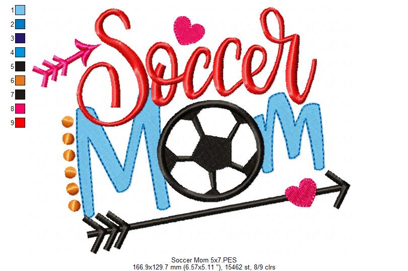 Soccer Mom - Applique
