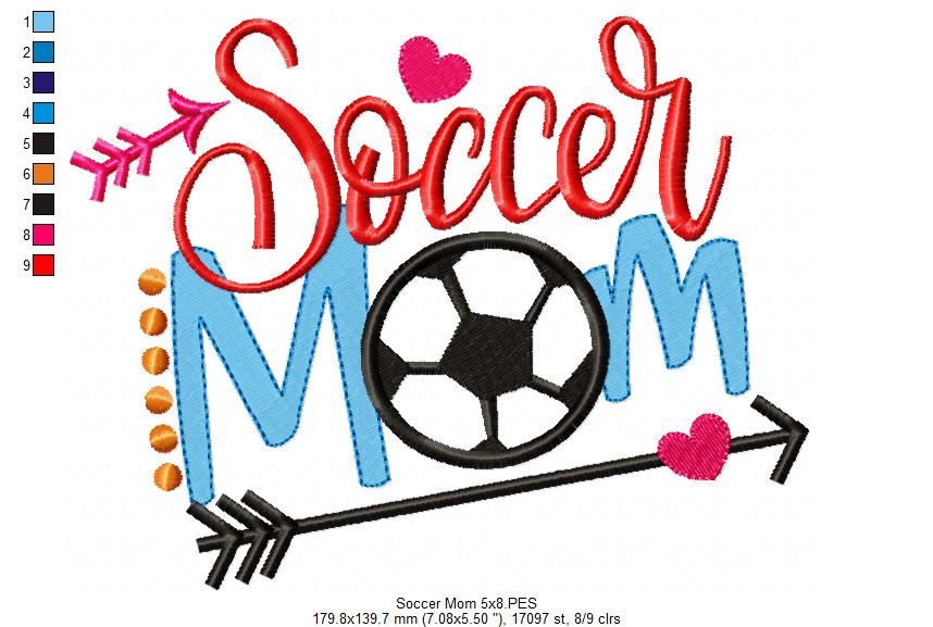 Soccer Mom - Applique