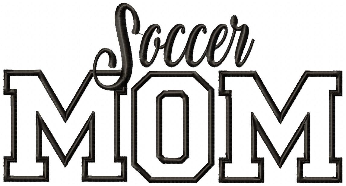 Basic Sports Mom - Set of 6 designs - Applique