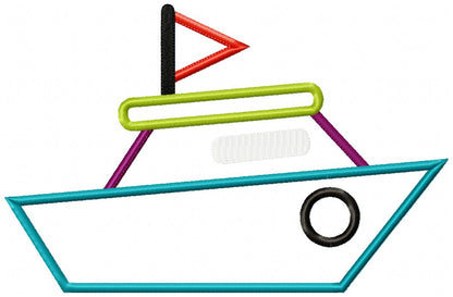 Nautical Boats Collection - Applique - Set of 7 designs