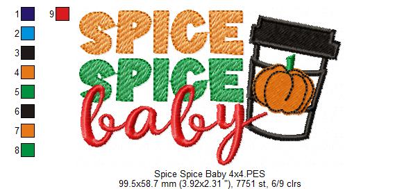 Spice Spice Baby - Applique