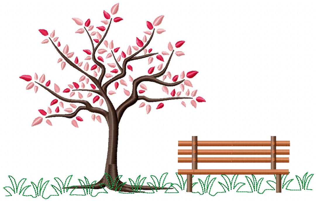 The Four Seasons - Set of 4 designs - Fill Stitch