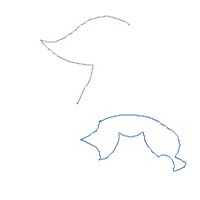 Spring Gnome Flower - Applique - Machine Embroidery Design