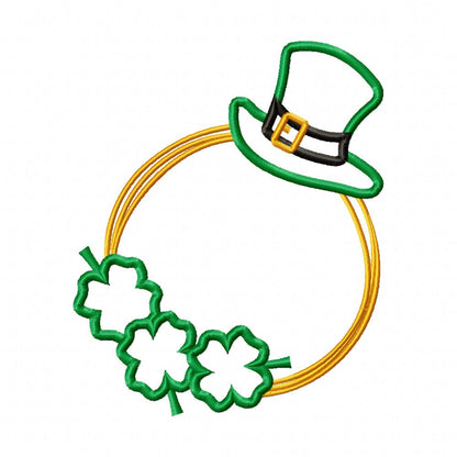 St. Patricks Frame - Applique
