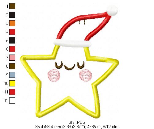 Cute Christmas Ornaments - ITH Project - Machine Embroidery Design