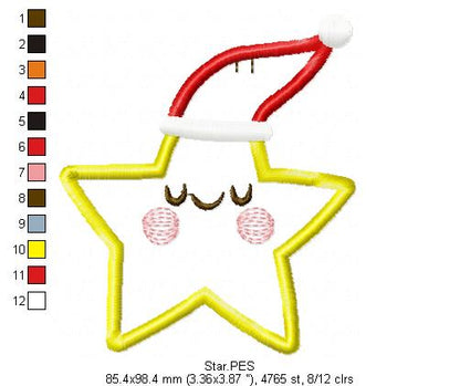 Cute Christmas Ornaments - ITH Project - Machine Embroidery Design