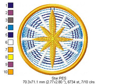 Christmas Ornaments - ITH Project - Machine Embroidery Design