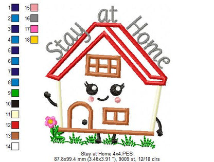 Stay at Home - Applique