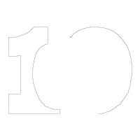 Strawberry Number Ten 10 Tenth Birthday - Applique