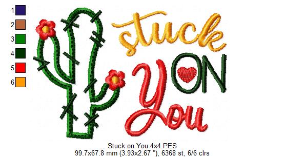 Stuck on You - Applique