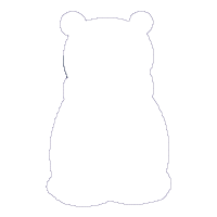 Boho Bear Stuffie - ITH Project - Machine Embroidery Design