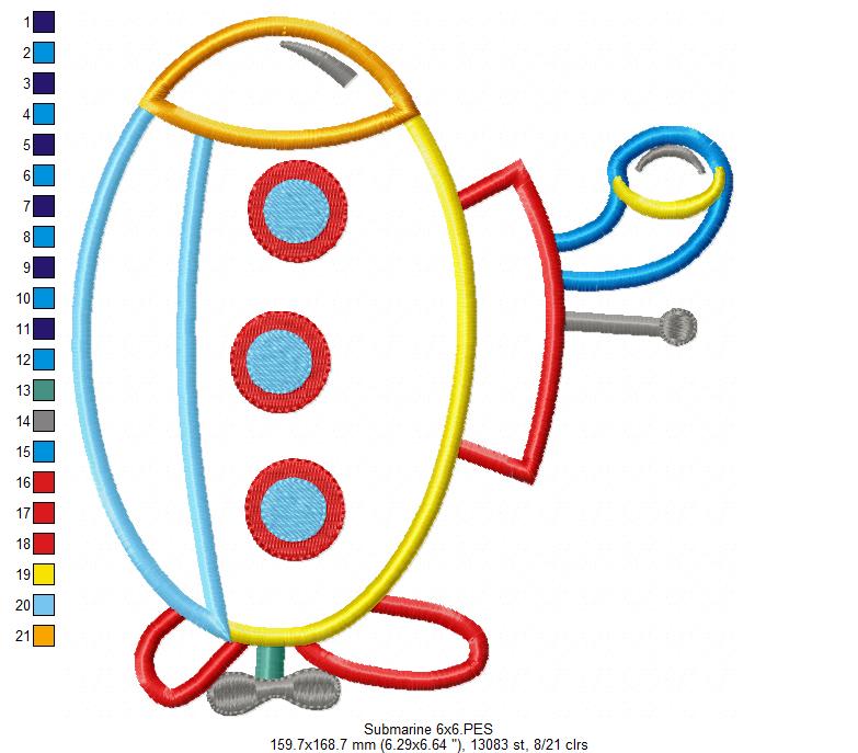 Submarine - Applique