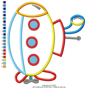 Submarine - Applique