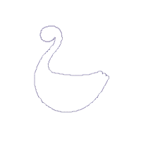 Queen Swan - Applique