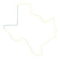 Texas Map with a Heart ❤️ - Applique - Machine Embroidery Design