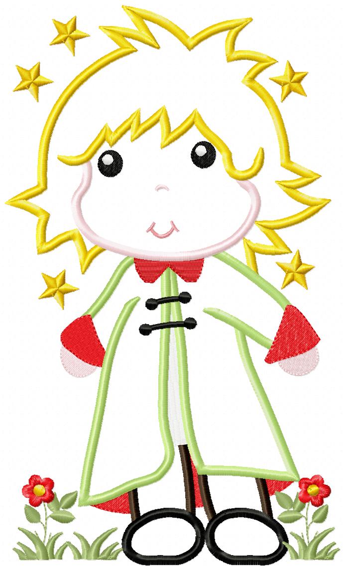 Cute Little Prince - Applique