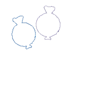 Three Lollipops with Bow - Applique