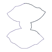 Sea Witch Headband - ITH Project - Machine Embroidery Design