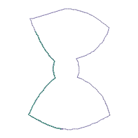 Mouse Ears Maleficent Headband - ITH Project - Machine Embroidery Design