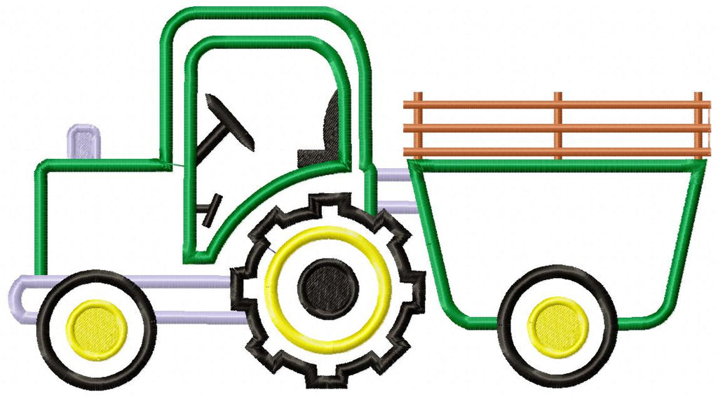 Farm Tractor - Applique