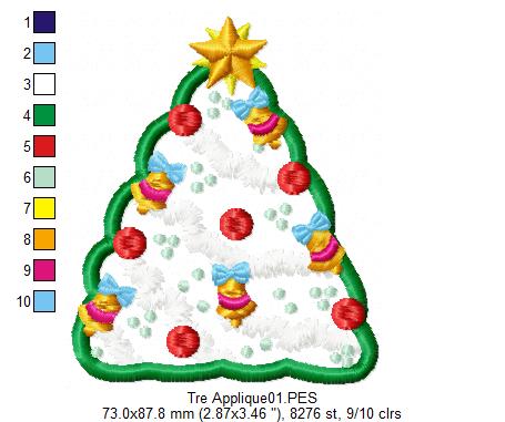 Christmas Tree - Applique