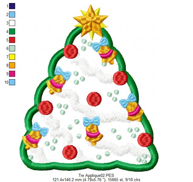 Christmas Tree - Applique
