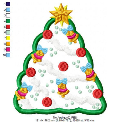 Christmas Tree - Applique