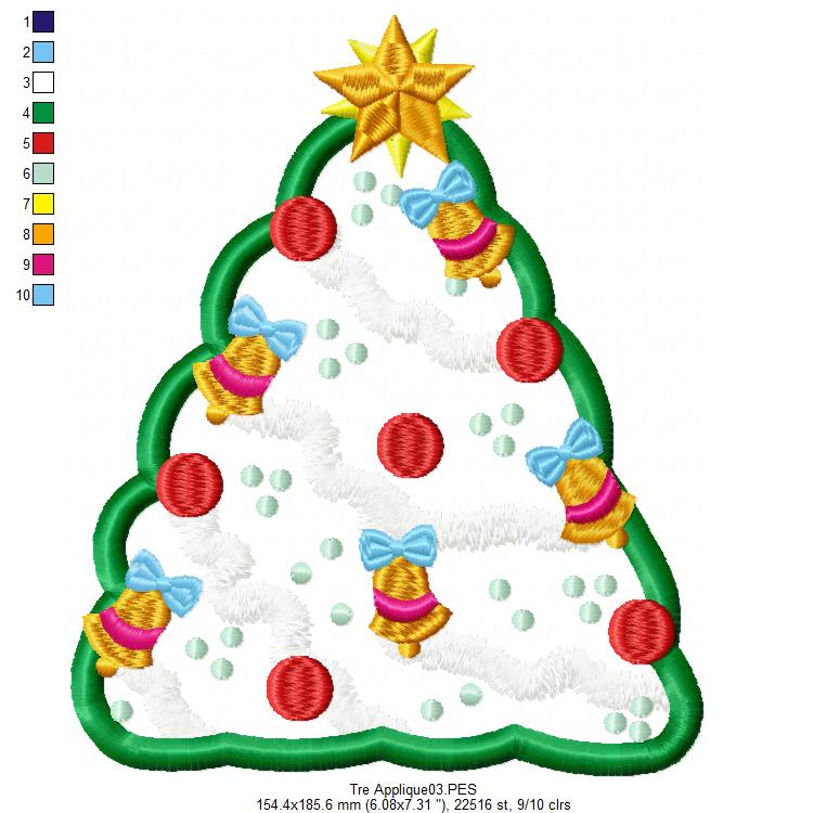Christmas Tree - Applique