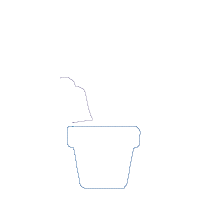 Tulip and Sunflower Vase - Applique