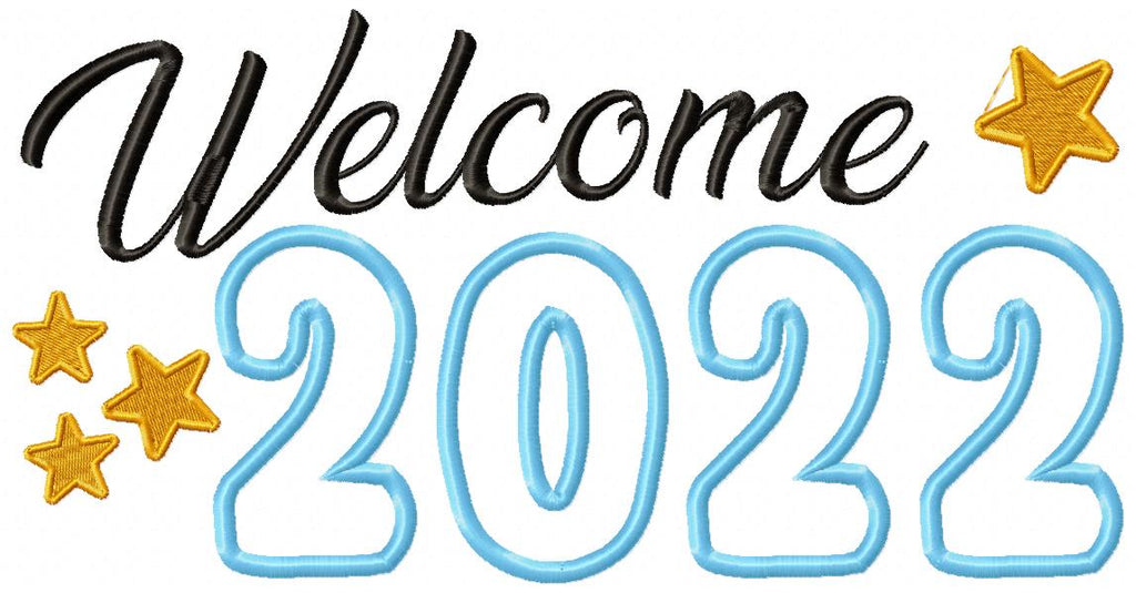 Welcome 2022 - Applique