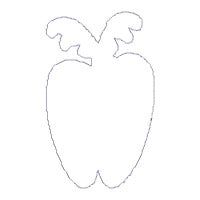 Teeth Christmas Tree Ornaments Set - ITH Project - Machine Embroidery Design