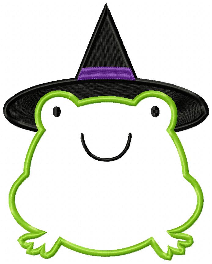 Wizard Frog Boy - Applique