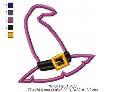 Witch Hat - Applique