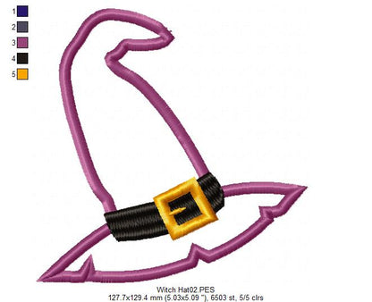 Witch Hat - Applique