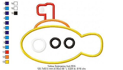 Yellow Submarine - Applique