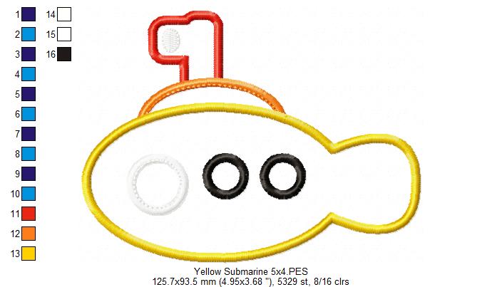 Nautical Boats Collection - Applique - Set of 7 designs