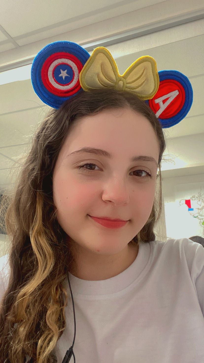 Mouse Ears Captain America Headband - ITH Project - Machine Embroidery Design