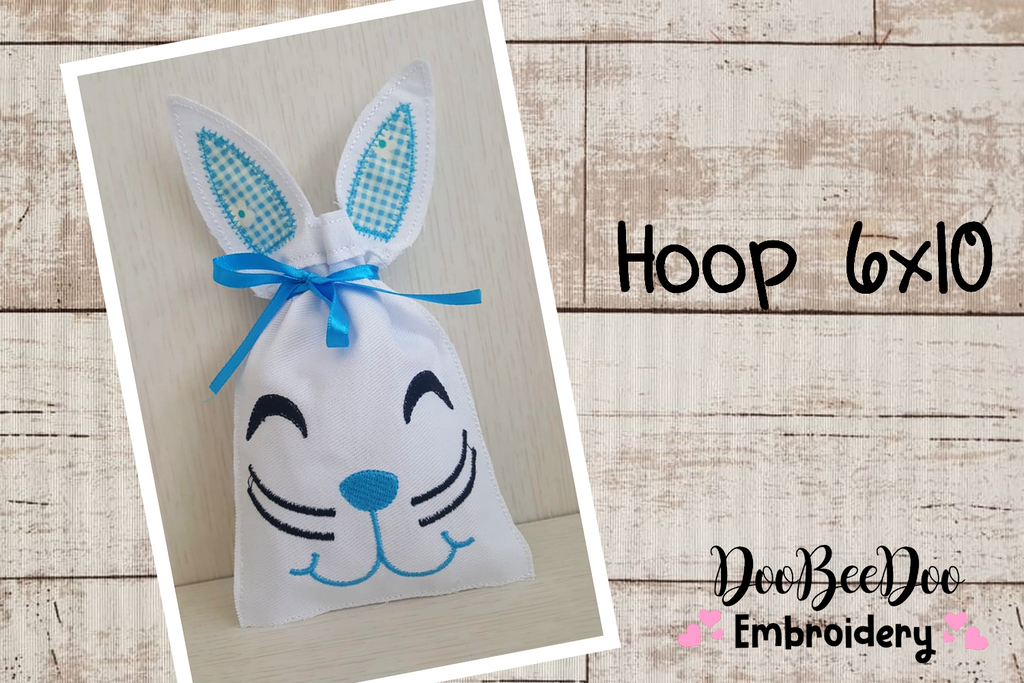 Easter Bunny Bag - 5 Designs - ITH Project - Machine Embroidery Design