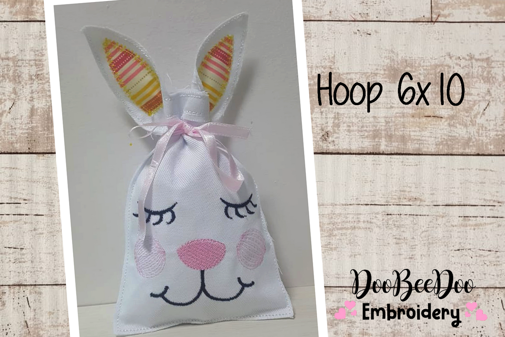 Easter Bunny Bag - 5 Designs - ITH Project - Machine Embroidery Design