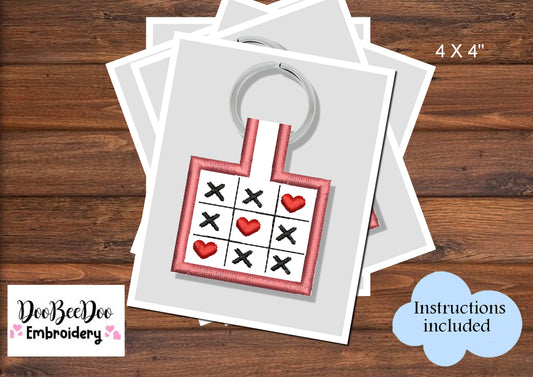 Hash Keychain - ITH Project - Machine Embroidery Design