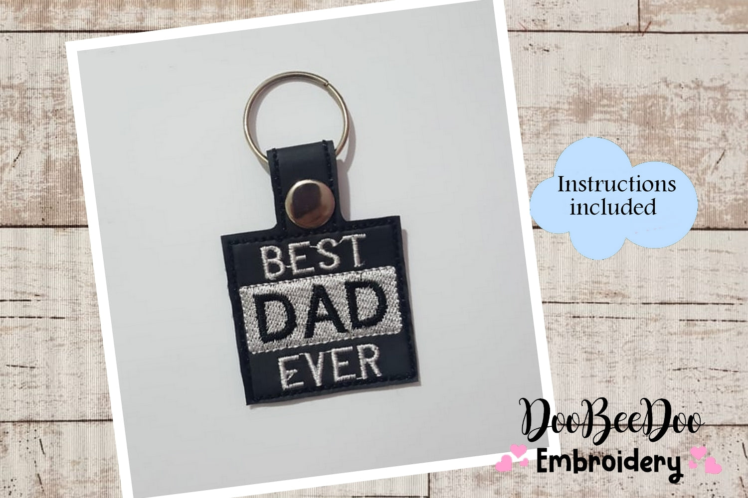 Machine Embroidered Keychain Keychain Machine Embroidery Designs – DooBeeDoo Machine Embroidery Designs